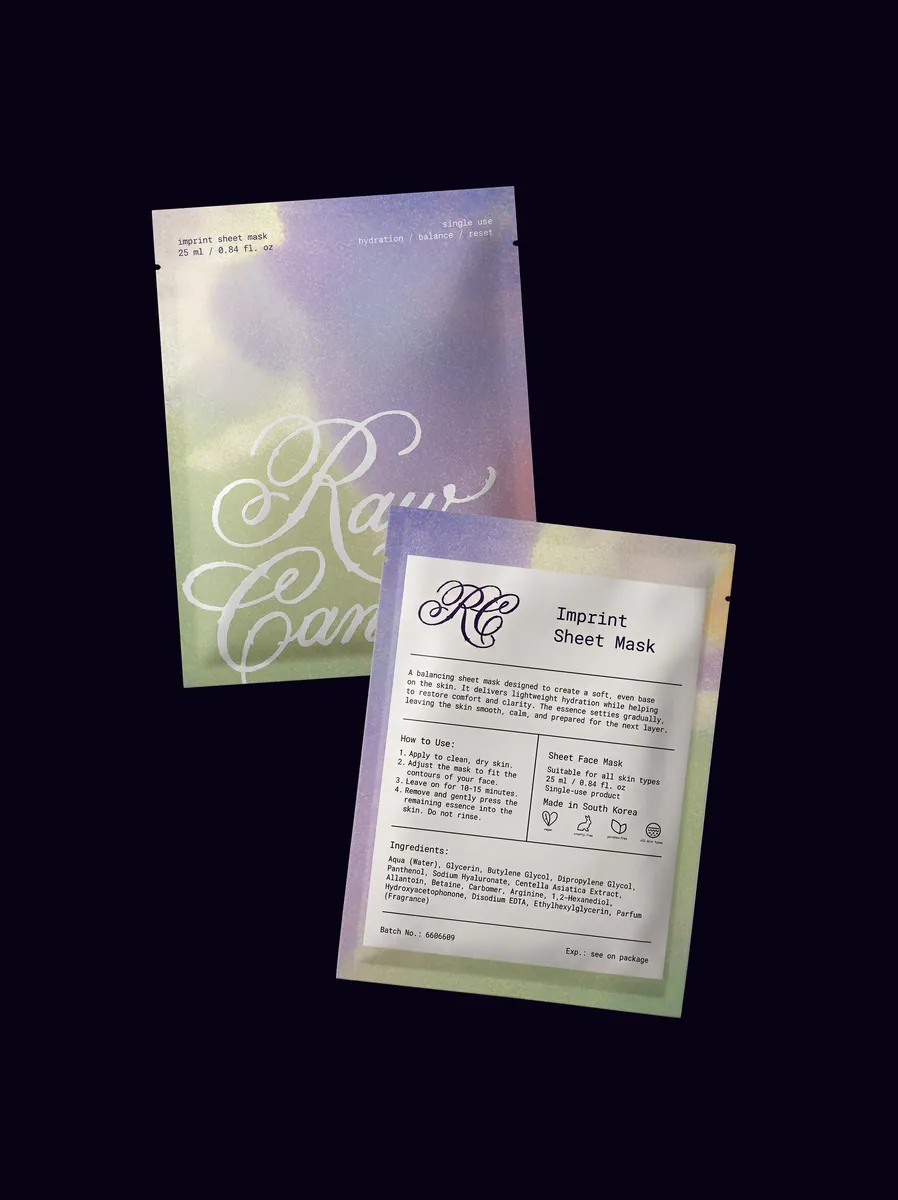 Raw Canvas sachets